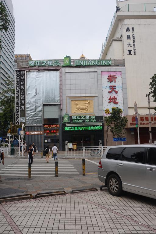 Jinjiang Inn Shenzhen Huaqiang North Exteriör bild